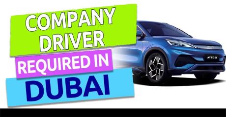 Company Driver Required in Dubai