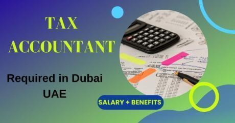 Tax Accountant Required in Dubai