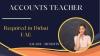 Accounts Teacher Required in Dubai