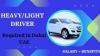 DRIVER (Light and Heavy) Required in Dubai