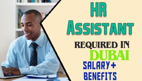 HR Assistant Required in Dubai
