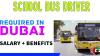 School Bus Driver Required in Dubai
