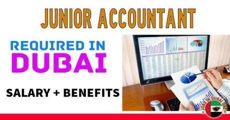 Junior Accountant Required in Dubai