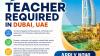 Teacher Required in Dubai