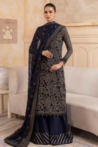 AED 285, Original Chiffon Unstitched PartyWear