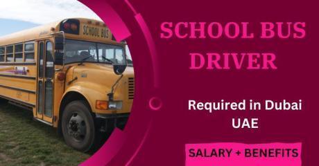 School Bus Driver Required in Dubai