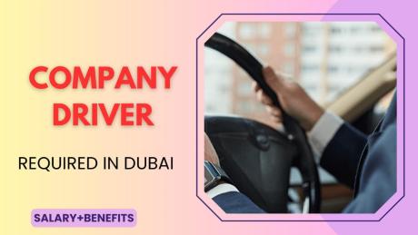 Company Driver Required in Dubai