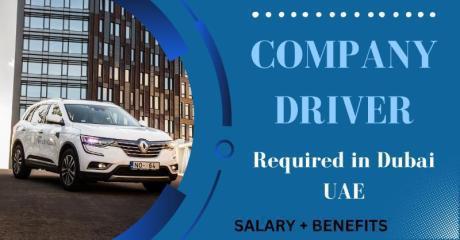 COMPANY DRIVER Required in Dubai