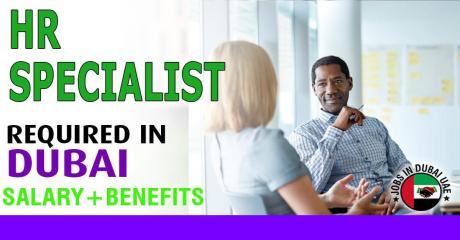Human Resources Specialist Required in Dubai