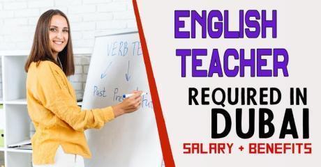 English Teacher Required in Dubai