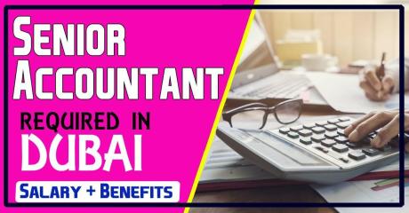 Senior Accountant Required in Dubai
