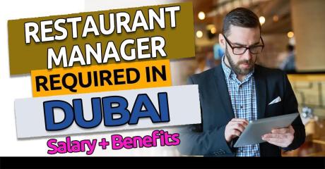 Restaurant Manager Required in Dubai