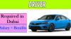 Driver Required in Dubai