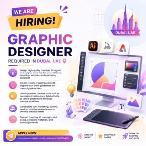 Graphic Designer Required in Dubai