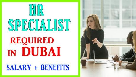 HR Specialist Required in Dubai
