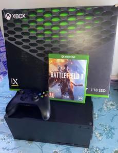 Xbox x 1 tb box controller box