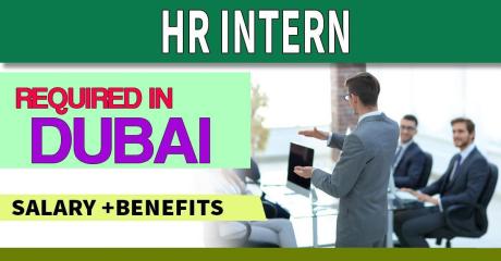 HR Intern Required in Dubai