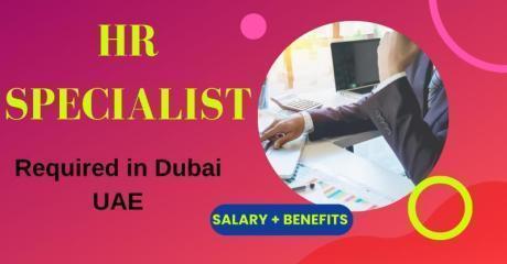 Human Resources Specialist Required in Dubai
