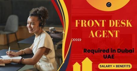 Front Desk Agent Required in Dubai