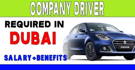 Company Driver Required in Dubai