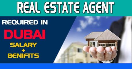 Real Estate Agent Required in Dubai