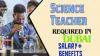 Science Teacher Required in Dubai