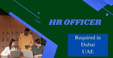 HR Officer Required in Dubai