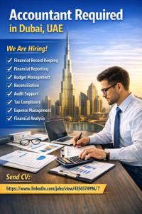 Accountant Required in Dubai