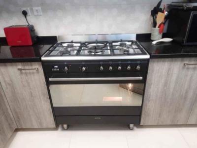 Smeg Brand Latest New Model Top Gas Electric Oven Cooker