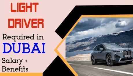 LIGHT DRIVERS Required in Dubai