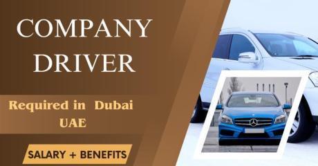 Company Driver Required in Dubai