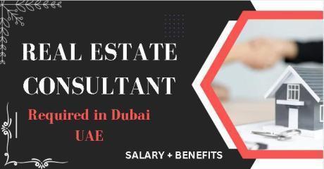 Real Estate Consultant Required in Dubai