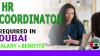 Human Resources Coordinator Required in Dubai