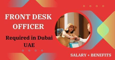 Front Desk Officer Required in Dubai