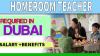 Homeroom Teacher Required in Dubai