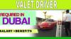 Valet Driver Required in Dubai