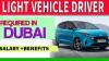 Light Vehicle Driver Required in Dubai