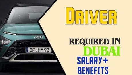 Driver Required in Dubai