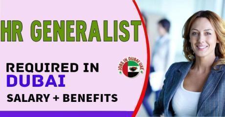 HR Generalist Required in Dubai