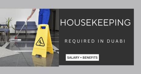 Housekeeping Required in Dubai -