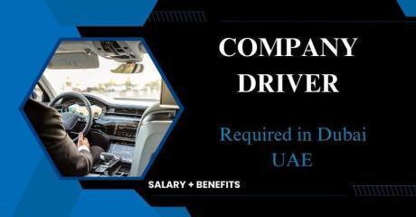 Company Driver Required in Dubai