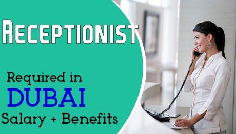Receptionist Required in Dubai