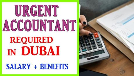 Urgent Accountant Required in Dubai