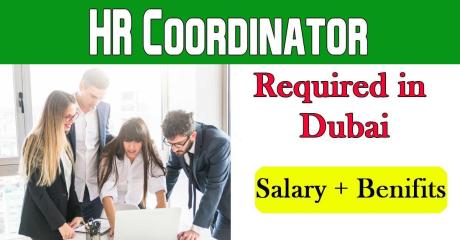 HR Coordinator Required in Dubai