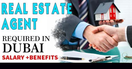 Real Estate Agent Required in Dubai
