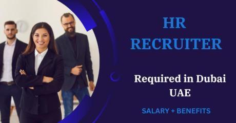 HR Recruiter Required in Dubai