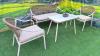 Danube home 4 seater garden set