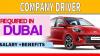 Company Driver Required in Dubai