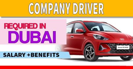 Company Driver Required in Dubai