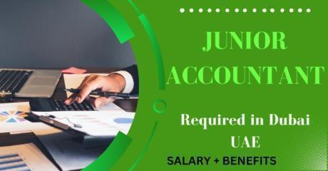 Junior Accountant Required in Dubai